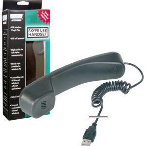CORNETTA TELEFONICA USB X USO VOIP E SKYPE (DA-70772)