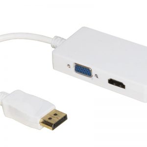 ADATTATORE DISPLAYPORT A HDMI/VGA/DVI (LKADAT21)