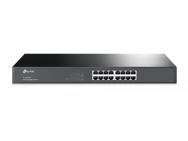 SWITCH RETE 16 PORTE 10/100/1000 RACK TL-SG1016