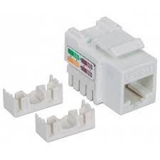 FRUTTO KEYSTONE JACK RJ45 UTP - BIANCO (NW-KU5I-WH)