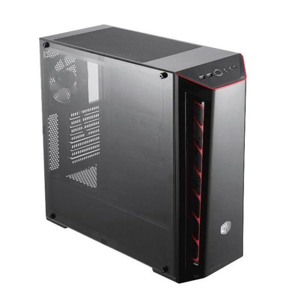 CASE MASTERBOX MB520 LED ROSSO (MCB-B520-KANN-S00) NO ALIMENTATORE