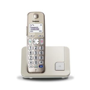 TELEFONO CORDLESS KX-TGE210 (PANKXTGE210JTN) BIANCO