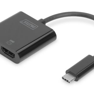 ADATTATORE GRAFICO USB TYPE-C 4K HDMI + USB-C (PD)