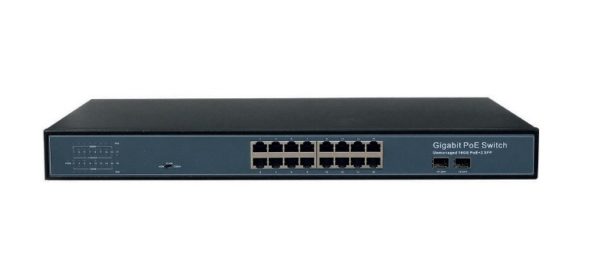 SWITCH RETE 16 PORTE 10/100/1000 MBPS POE (SW-UG16P2SV-071)